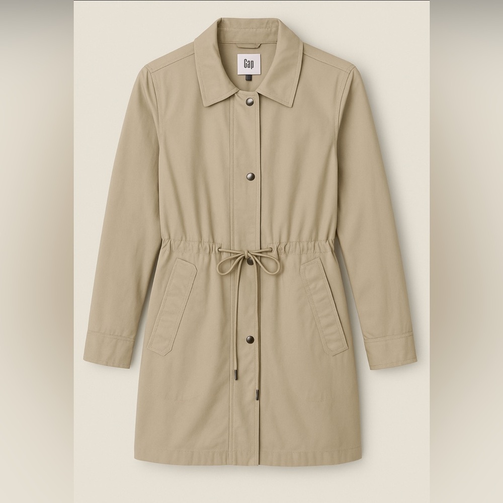 Women's Cabi Linen-Cotton Utility Jacket – Size S